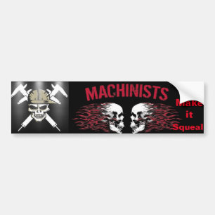 Maschinist-Autoaufkleber Autoaufkleber