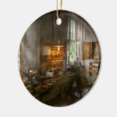 Maschinist - Drehbänke Keramik Ornament (Links)