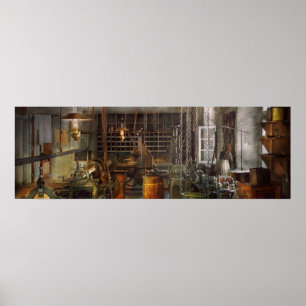 Maschinist - Drehmaschinen - Machinistenparadies Poster
