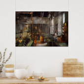 Maschinist - Drehmaschinen - Machinistenparadies Poster (Küche)