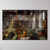 Maschinist - Drehmaschinen - Machinistenparadies Poster (Vorne)