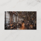 Maschinist - eine völlig arbeitende visitenkarte (Rückseite)