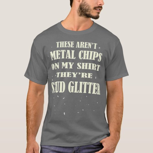 Maschinist Funny Metal Worker Milling Machine Puff T-Shirt (Vorderseite)
