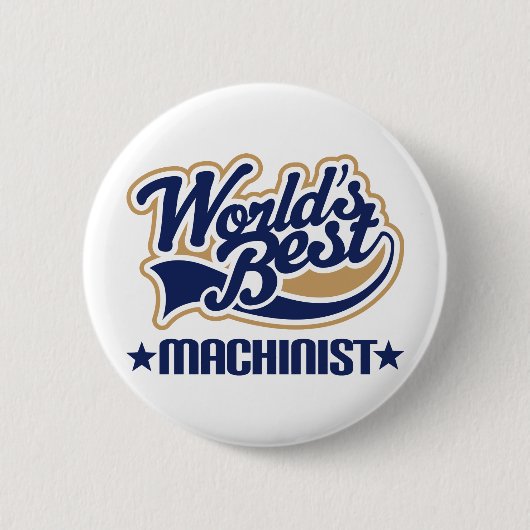 Maschinist-Geschenk Button (Vorderseite)
