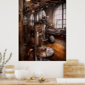 Maschinist - Industriebohrmaschine Poster (Küche)