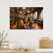 Maschinist - Industriegesellschaft Poster (Küche)