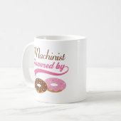 Maschinist-lustiges Geschenk Kaffeetasse (Vorderseite Links)