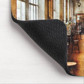 Maschinist - Maschinenwerkstatt circa 1900's Mousepad (Ecke)