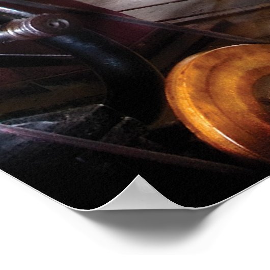 Maschinist - Viele alte Maschinen Poster (Ecke)