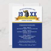 Mascot Banner Class Wiedersehen Einladungen (Vorderseite)