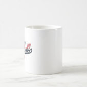 Mascot Baseball Retro-Logo Kaffeetasse (Mittel)
