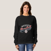 Mascot Baseball Retro-Logo Sweatshirt (Vorne ganz)
