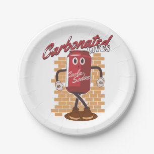 Mascot Drink Cola Pappteller