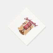 Mascot Drink Cola Serviette (Ecke)