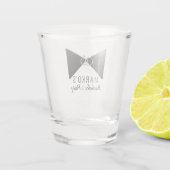 Masculine Bachelor Party Ring Shotglas Schnapsglas (Rückseite)