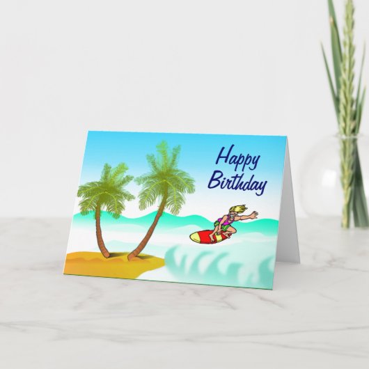 Masculine Birthday Card Karte (Vorderseite)