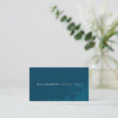 MASCULINE BUSINESS CARD :: schlichtes modernes Gru Visitenkarte (Stehend Vorderseite)