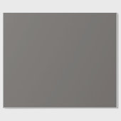 Masculine Dark Gray Design Geschenkpapier (Flach)