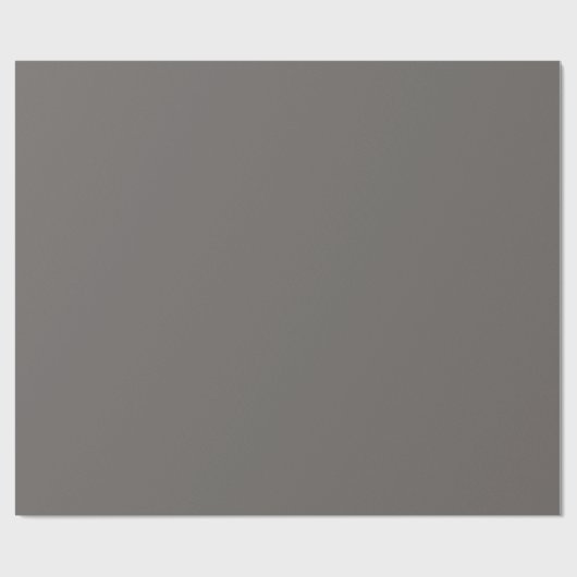 Masculine Dark Gray Design Geschenkpapier (Flach)