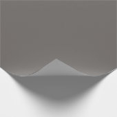 Masculine Dark Gray Design Geschenkpapier (Ecke)