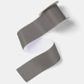 Masculine Dark Gray Design Satinband (Rückseite)