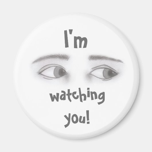 Masculine Eyes Magnet (Vorne)
