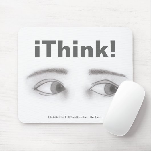 Masculine Eyes Mousepad (Mit Mouse)