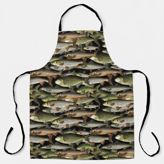 Masculine Fisherman's Fantasy Pattern Schürze (Vorderseite)