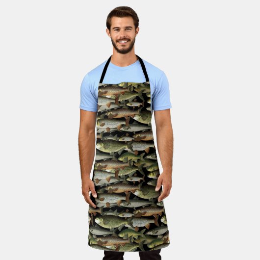 Masculine Fisherman's Fantasy Pattern Schürze (Getragen)