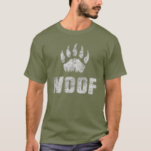 Masculine Gay Bar Pride Bar Paw Woof T-Shirt
