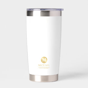 Masculine Gold Personalisierte Trauzeugen Thermobecher