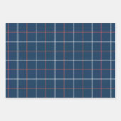 Masculine Kariert Tartan Mix n Match Geschenkpapier Set (Vorderseite 3)