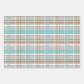 Masculine Kariert Tartan Mix n Match Geschenkpapier Set (Vorderseite 2)