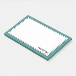 Masculine Post It Note for George oder You Post-it Klebezettel