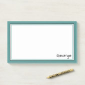 Masculine Post It Note for George oder You Post-it Klebezettel (Auf Schreibtisch)