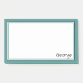 Masculine Post It Note for George oder You Post-it Klebezettel (Vorderseite)