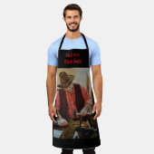 "MASCULINE SCHÜRZE FÜR EIN GESCHENK" All-over-Prin (Getragen)