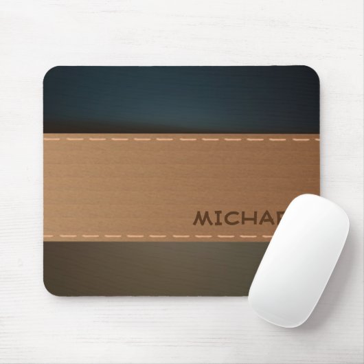 Masculine Stilvoll - Personalisiert Mousepad (Mit Mouse)