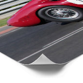 Maserati 250 S Le Mans Classic Poster (Ecke)