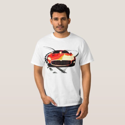 Maserati-Art T-Shirt (Vorne ganz)