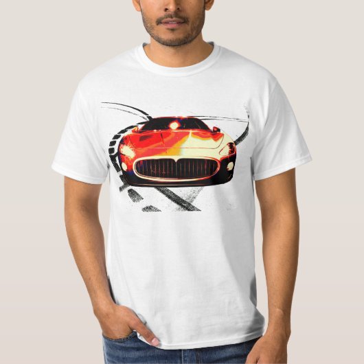 Maserati-Art T-Shirt (Vorderseite)