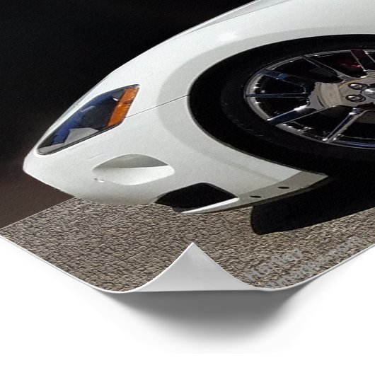 MASERATI GRAN TURISMO 2017 POSTER (Ecke)