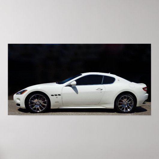 MASERATI GRAN TURISMO 2017 POSTER (Vorne)