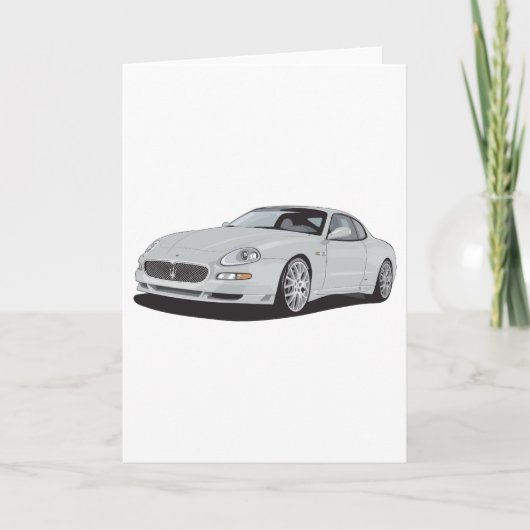 Maserati Karte (Vorderseite)