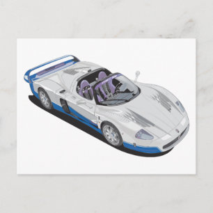 Maserati MC12 Postkarte