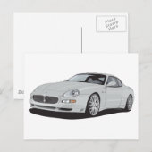Maserati Postkarte (Vorne/Hinten)