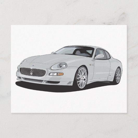 Maserati Postkarte (Vorderseite)