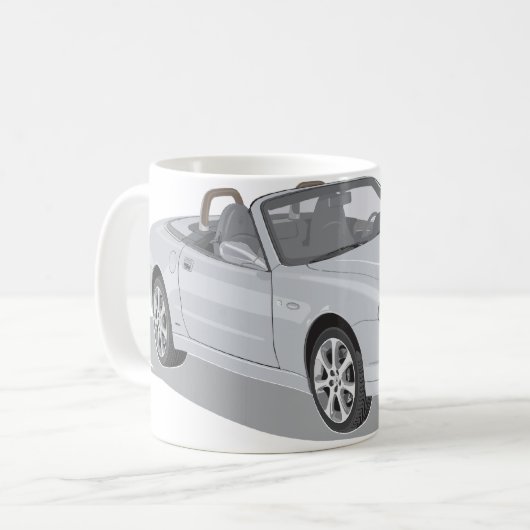 Maserati Spyder Kaffeetasse (Vorderseite Links)
