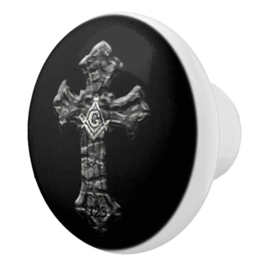 Maserkreuz Keramikknauf (Rechts)