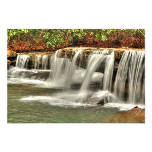 Mash Fork Falls, West Virginia Fotodruck (Vorne)